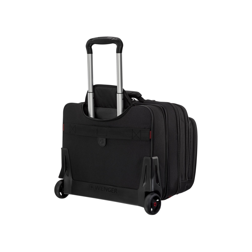 Wenger - Reiskoffer op wieltjes 25 l 17 + laptoptas 15,6 Patriot zwart