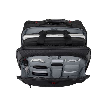 Wenger - Reiskoffer op wielen 23 l 17 + laptoptas 15,4 Potomac zwart
