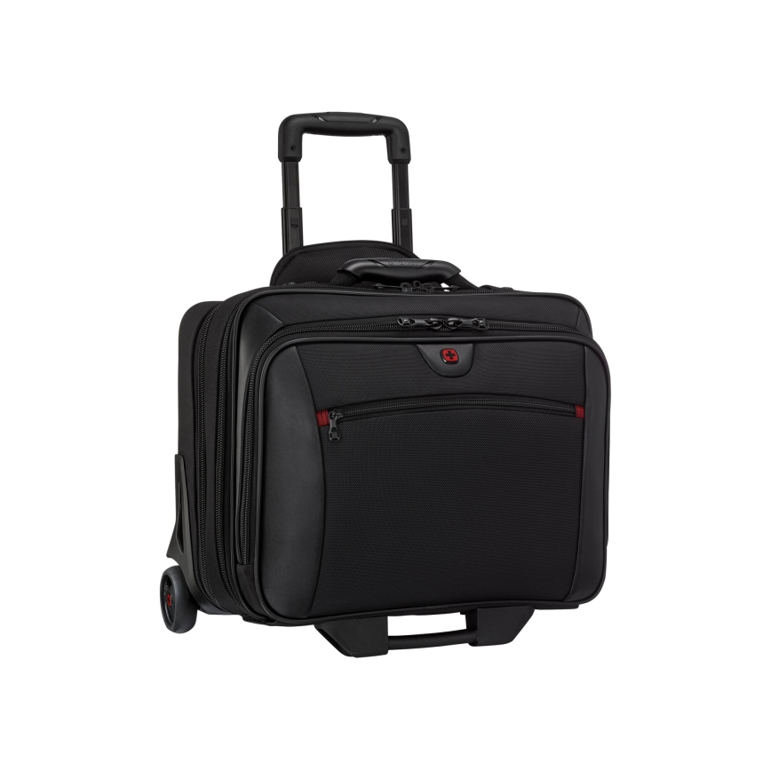 Wenger - Reiskoffer op wielen 23 l 17 + laptoptas 15,4 Potomac zwart
