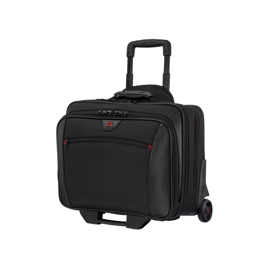 Wenger - Reiskoffer op wielen 23 l 17 + laptoptas 15,4 Potomac zwart