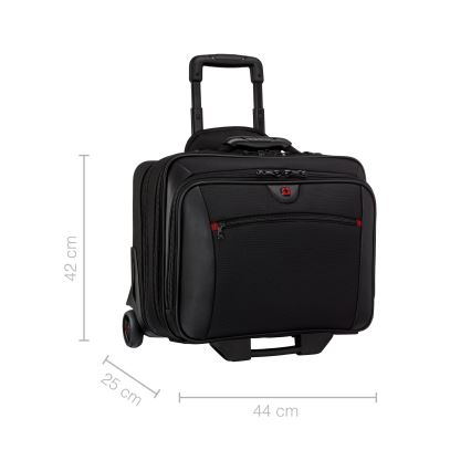 Wenger - Reiskoffer op wielen 23 l 17 + laptoptas 15,4 Potomac zwart