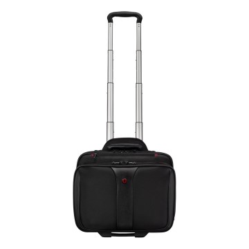 Wenger - Reiskoffer op wieltjes 25 l 17 + laptoptas 15,6 Patriot zwart