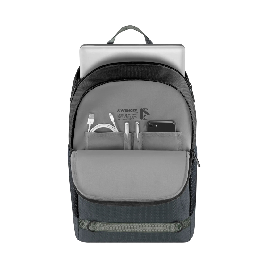 Wenger - Sac à dos pour ordinateur portable 23 l 15,6" Tyon noir/gris