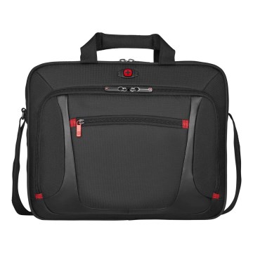 Wenger - Sac pour ordinateur portable 9 l 16" avec pochette pour tablette 10" Sensor noir