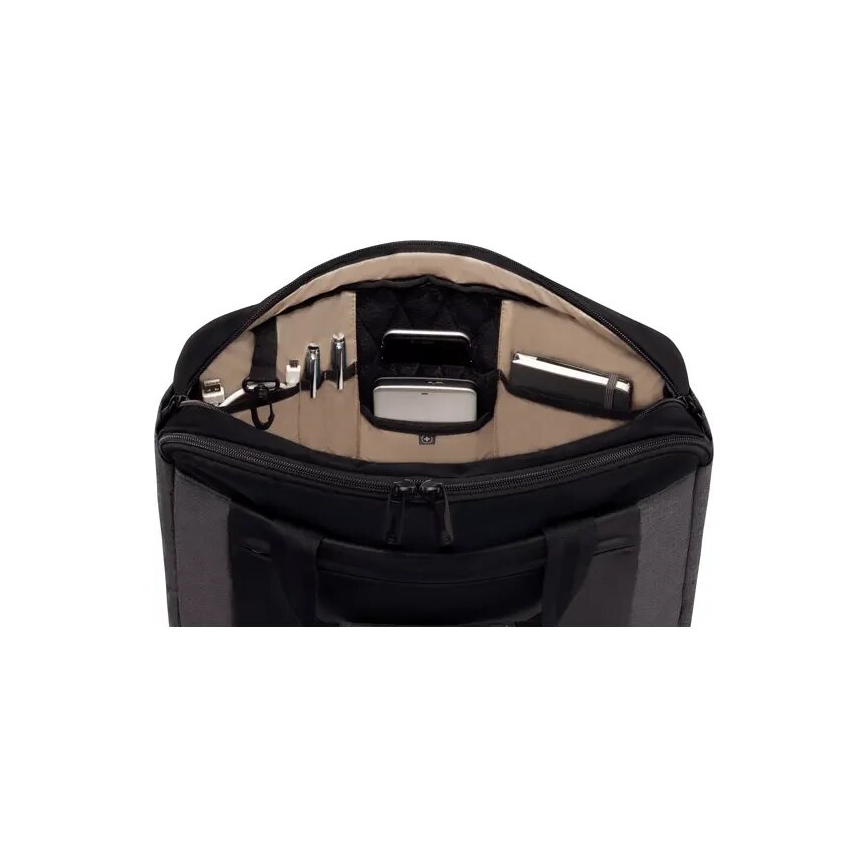 Wenger- Tas voor laptop 9 l 16" met tabletvak 10" Underground zwart/grijs