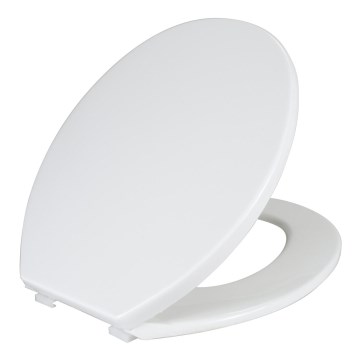 WENKO 105000100-WC Abattant WC AURORA 45x36 cm blanc