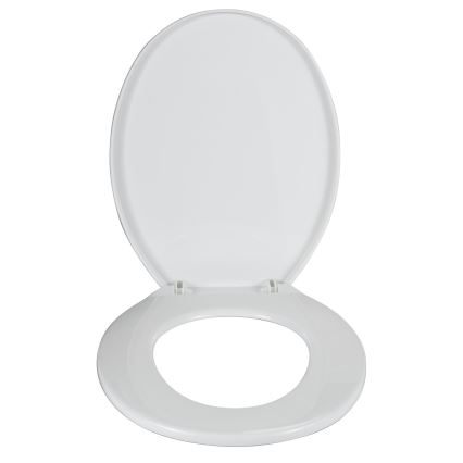 WENKO 105000100-WC Abattant WC AURORA 45x36 cm blanc