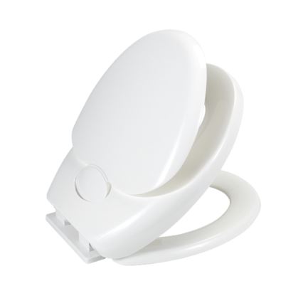 WENKO 110003100-WC abattant pour WC 35,5 x 38 cm blanc