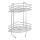 WENKO 15498100 - Hoekrek EXCLUSIVE 23x30,5 cm glanzend chroom