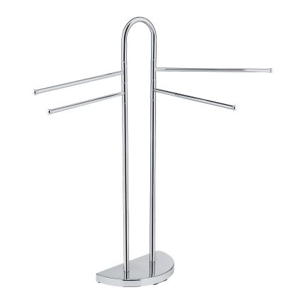 WENKO 16610100 - Porte-serviettes sur pied COSENZA 33x93,5 cm chrome brillant