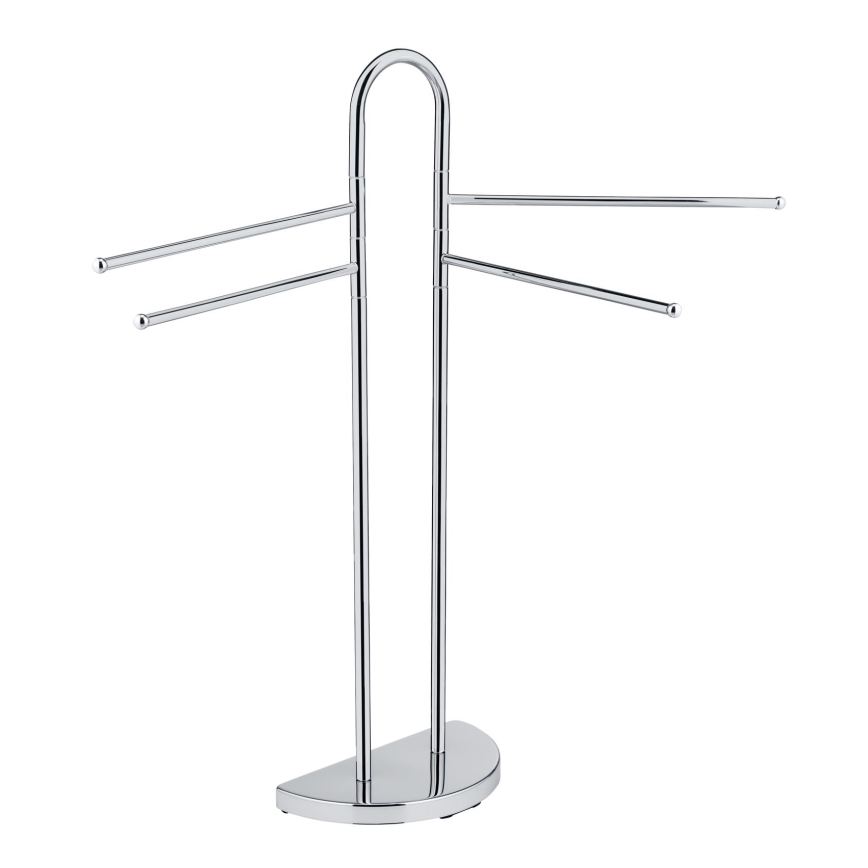WENKO 16610100 - Porte-serviettes sur pied COSENZA 33x93,5 cm chrome brillant
