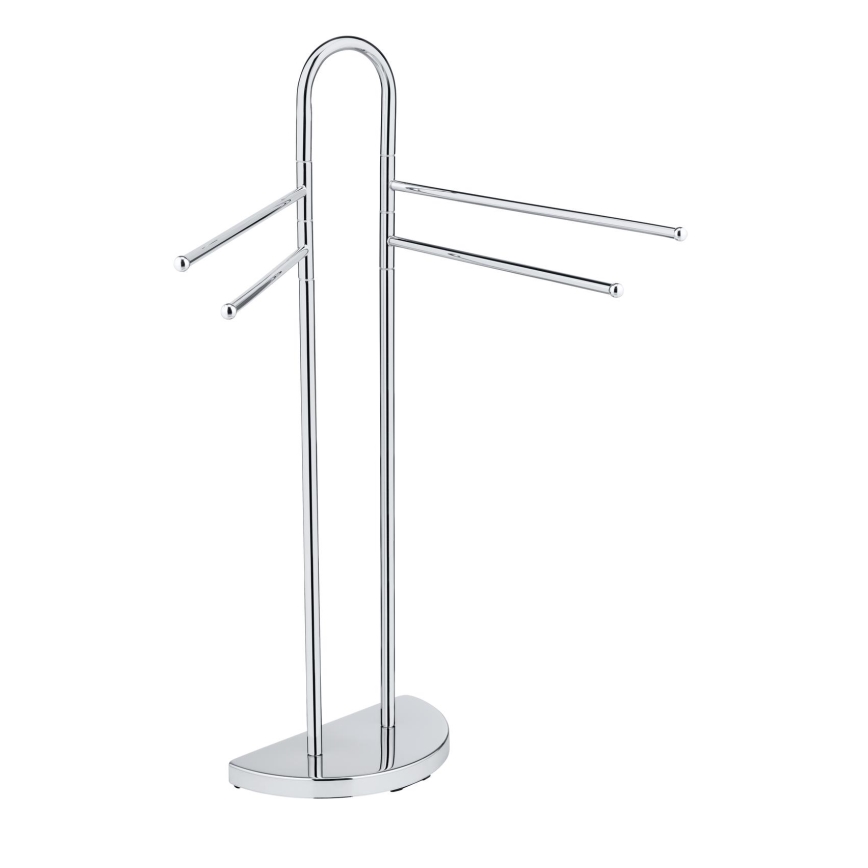 WENKO 16610100 - Porte-serviettes sur pied COSENZA 33x93,5 cm chrome brillant