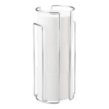 WENKO 16825100 - Toiletrolhouder MILANO 13,5x32 cm glanzend chroom