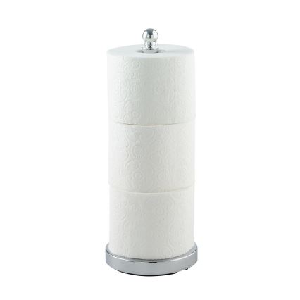 WENKO 16878100 - Toiletpapierhouder VITERBO 14x35 cm zilver