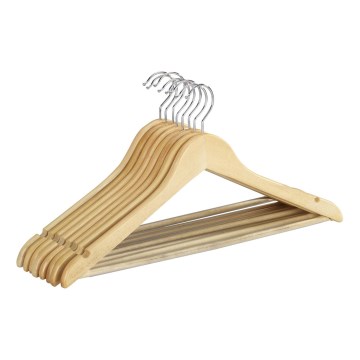 WENKO 17219008100 - Cintres ECO 45x23,5 cm marron