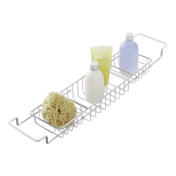 WENKO 17472100-Bac 58,5x13 cm inox/argenté