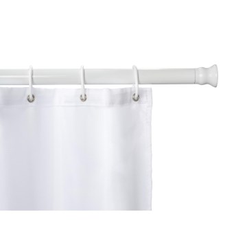 WENKO 19206100 - Barre de douche FLEX 110 cm blanche