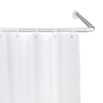 WENKO 19218100 - Universele stang 2,5x2,5 cm chroom/wit