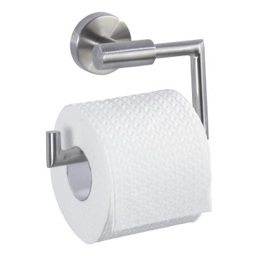 WENKO 19612100 - Toiletrolhouder BOSIO MATT 15x10,5 cm RVS/zilver