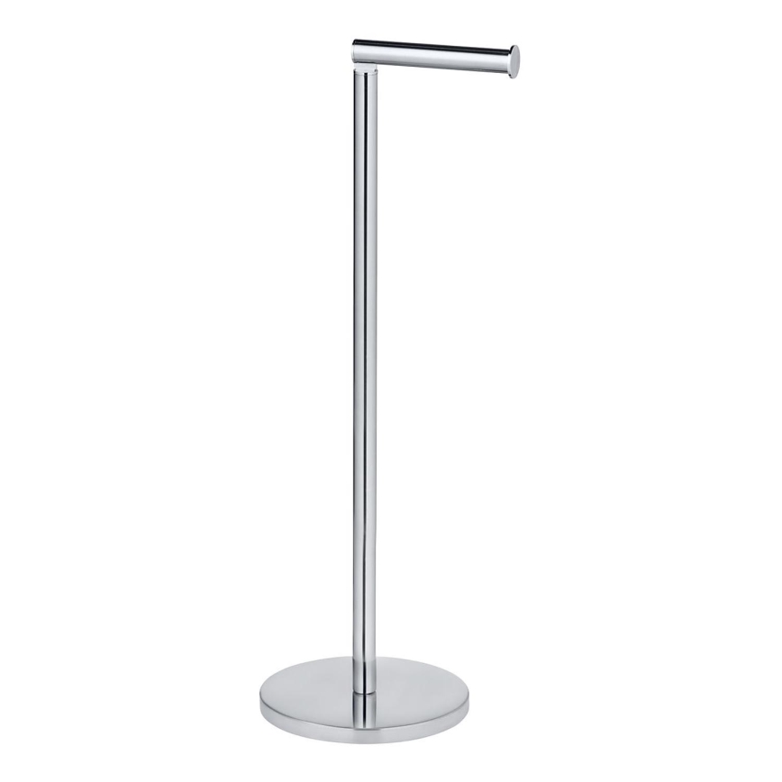 WENKO 19637100 - Toiletpapierhouder 21x55 cm RVS/zilver