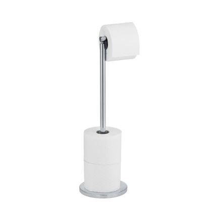 WENKO 19637100 - Toiletpapierhouder 21x55 cm RVS/zilver