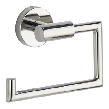 WENKO 20216100 - Toiletrolhouder BOSIO SHINE 15x10,5 cm roestvrij staal/zilver