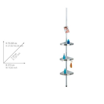 WENKO 20349100-Hoekelement PREMIUM 27,5x260 cm satijn