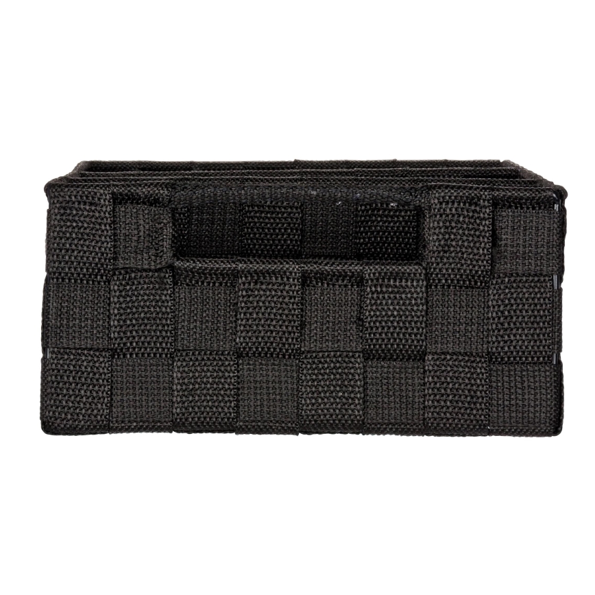 WENKO 20978100 - Organizer ADRIA 32x21 cm zwart