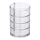 WENKO 20990100 - Organizer TOWER 11,5x17,5 cm transparant