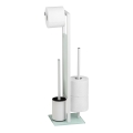 WENKO 21565100 - Brosse WC RIVALTA 18x70 cm blanche/noire