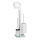 WENKO 21565100 - Brosse WC RIVALTA 18x70 cm blanche/noire