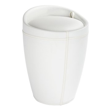 WENKO 21773100 - Kruk CANDY 36x50,5 cm wit/zwart