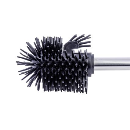 WENKO 21800100 - Reserveborstel 7,5x35 cm roestvrij staal/zilver/zwart