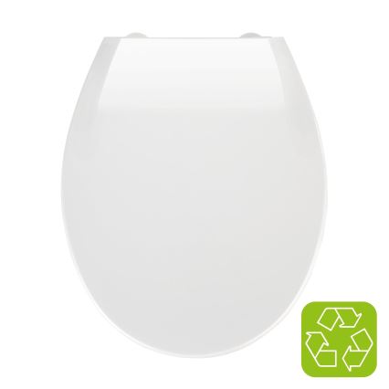 WENKO 21901100-WC bril KOS 44x37 cm wit/zilver