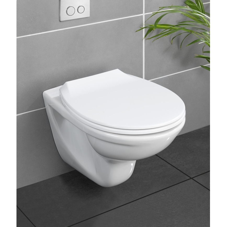 WENKO 21901100-WC bril KOS 44x37 cm wit/zilver