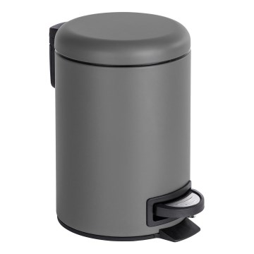 WENKO 22148100 - LEMAN mand 17x25 cm grijs/zwart