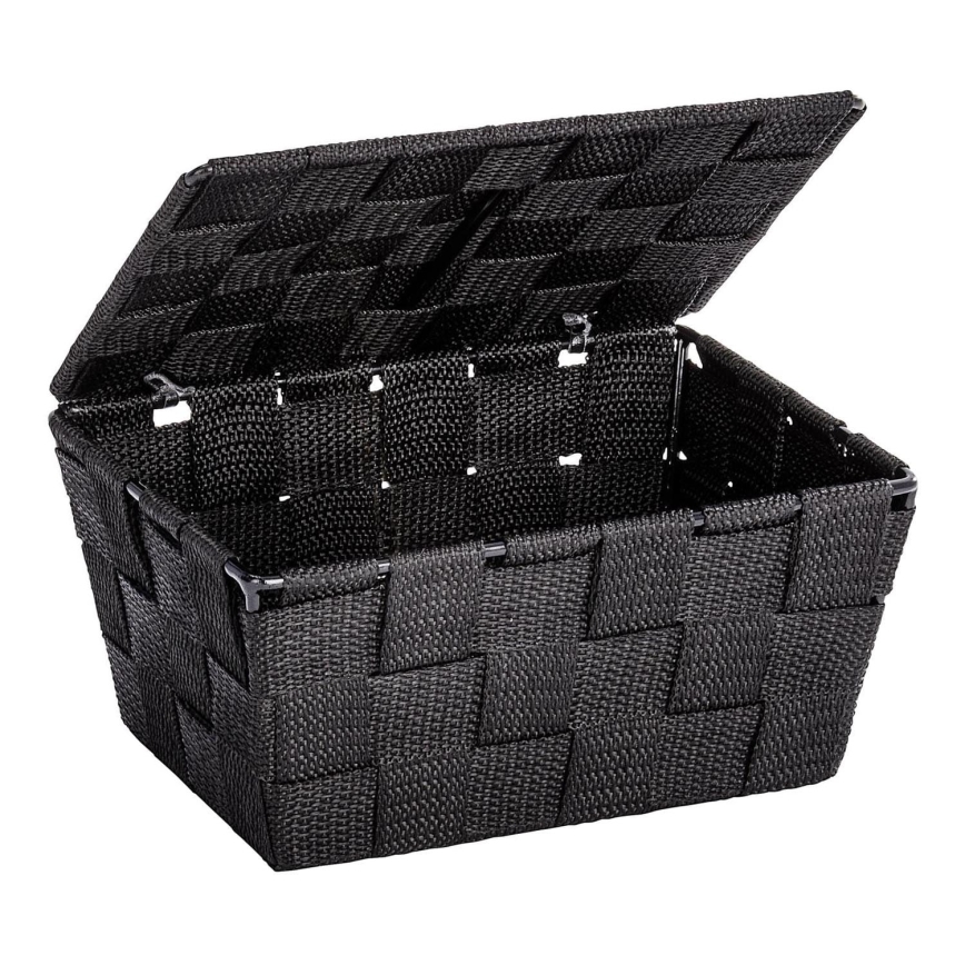 WENKO 22197100 - Mand ADRIA 19x14 cm zwart
