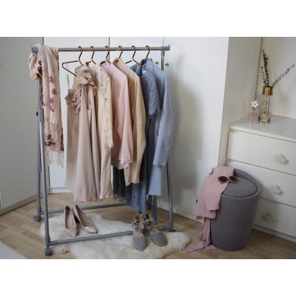 WENKO 22448100 - Kruk CANDY 36 x 50,5 cm grijs/zwart