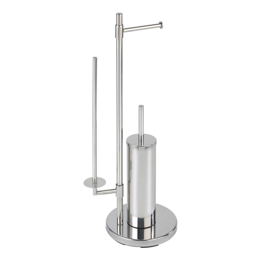 WENKO 22512100 - WC-borstel UNIVERSALO NEO 30x73 cm rvs/zilver