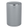 WENKO 22562100 - Prullenbak INCA 18,5x25,5 cm grijs/glanzend chroom