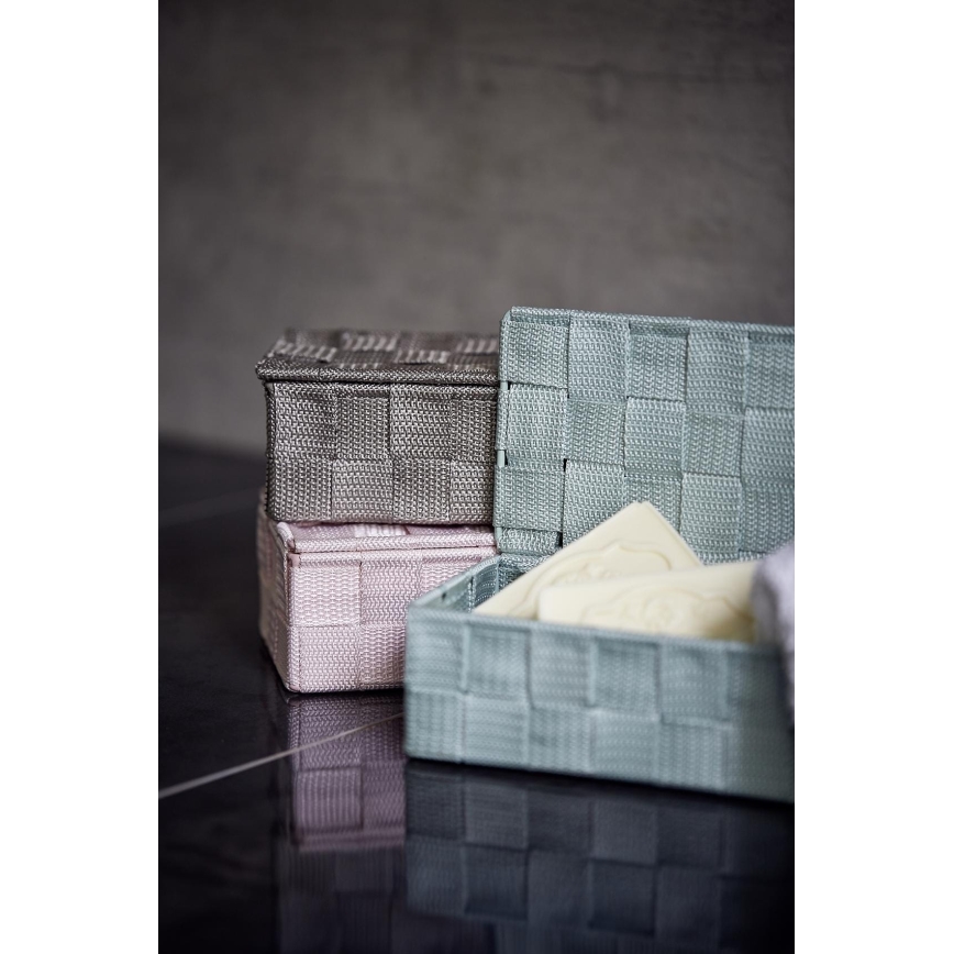 WENKO 22572100 - Organisateur ADRIA 18 x 10 cm beige