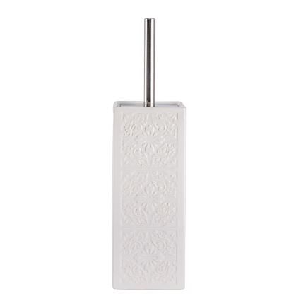 WENKO 22651100 - Brosse WC CORDOBA 9,5x35 cm blanche