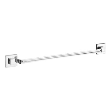 WENKO 22684100-Porte-serviettes VACUUM-LOC QUADRO ED 60,5x6 cm argenté / chrome brillant