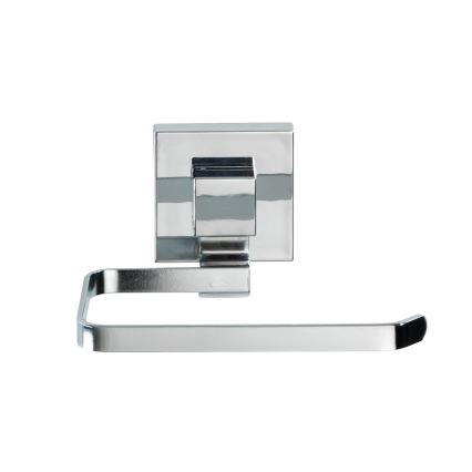 WENKO 22687100 - Porte‑papier toilette VACUUM-LOC QUADRO ED 14 x 11 cm, chrome brillant