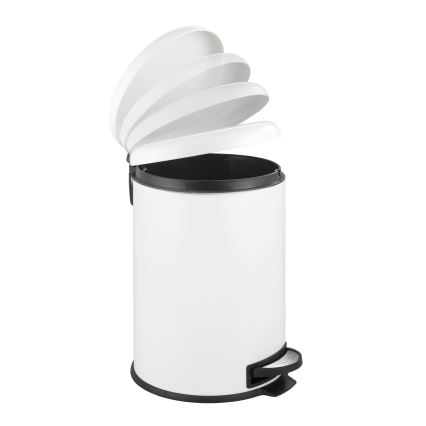 WENKO 22708100 - Mand LEMAN 30,5x44 cm wit/zwart