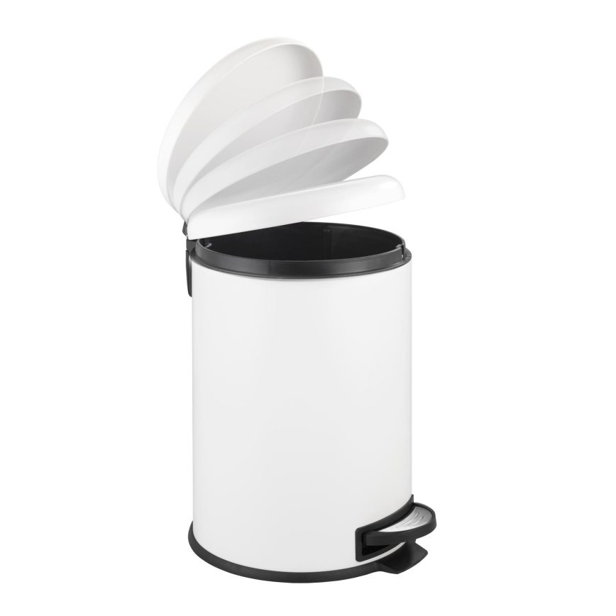 WENKO 22708100 - Panier LEMAN 30,5x44 cm blanc/noir