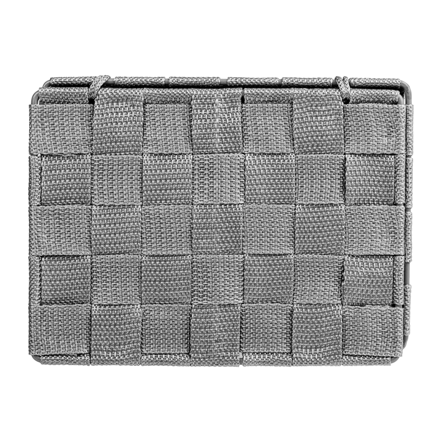 WENKO 22793100 - Mand ADRIA 19x14 cm grijs