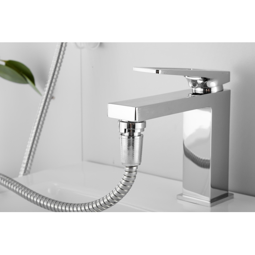 WENKO 22866100 - Douche UNIVERSAL 170x6,5 cm glanzend chroom/zilver/grijs