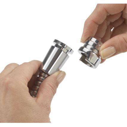 WENKO 22866100 - Douche UNIVERSAL 170x6,5 cm glanzend chroom/zilver/grijs