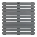 WENKO 22947100-Douchemat BINNEN & BUITEN 55x55 cm grijs